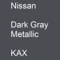 Preview: Nissan, Dark Gray Metallic, KAX.